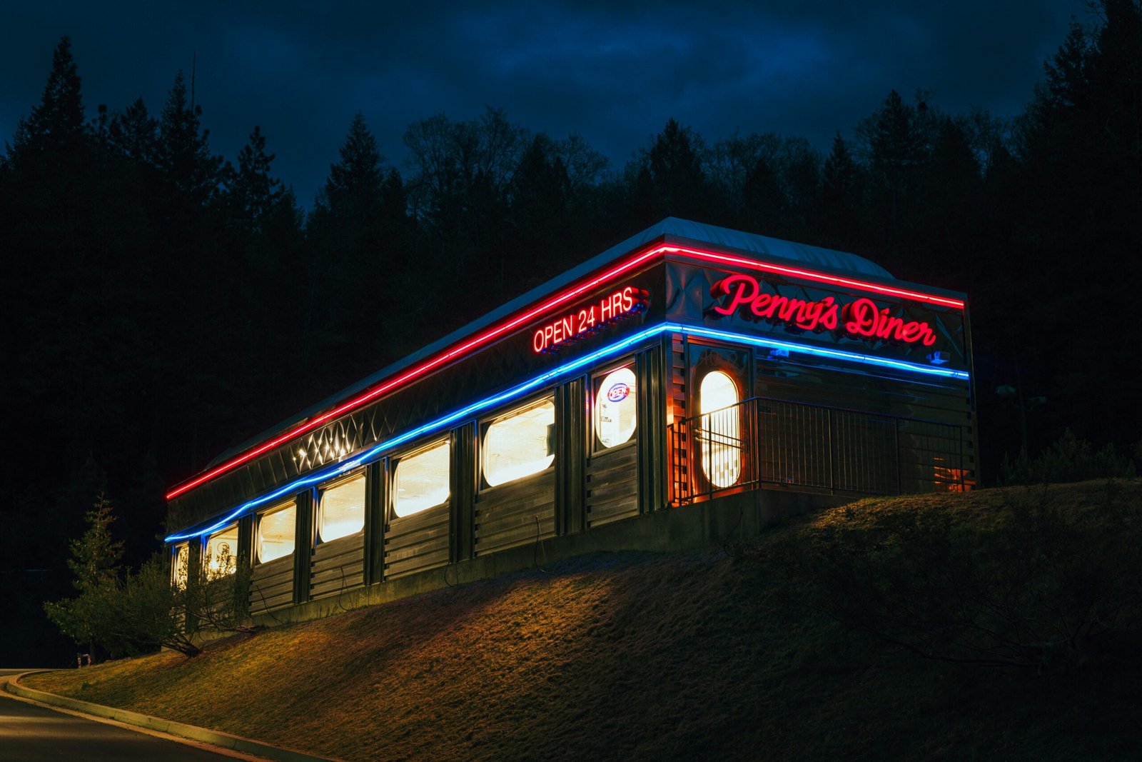 Iconic Little America Travel Center, an American roadside oasis offering fuel, dining, and hotel amenities for comfortable road trip stops.