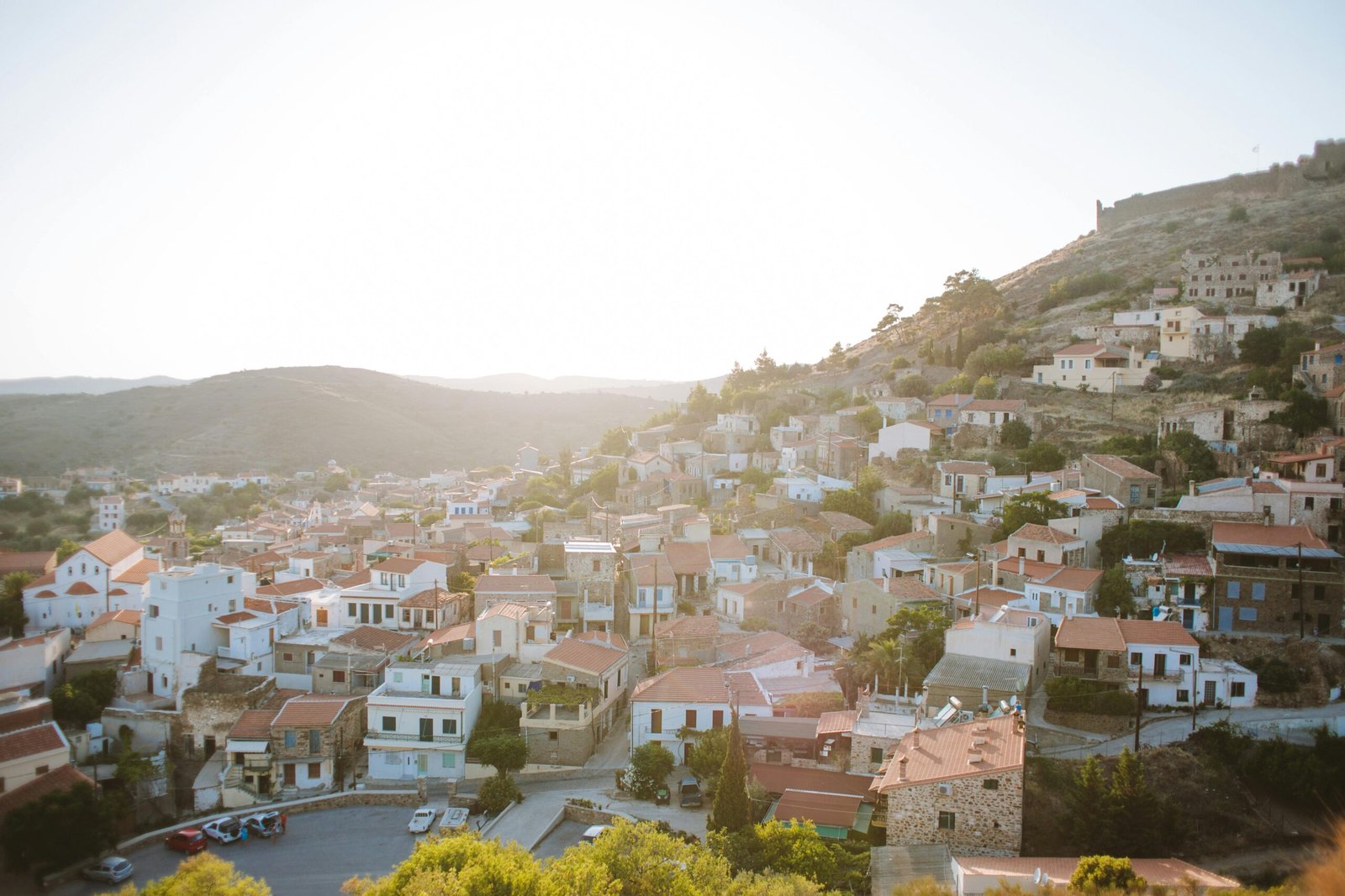 A scenic view of a charming town in the Texas Hill Country, representing one of the best cities close to San Antonio, TX, for a peaceful suburban lifestyle.
